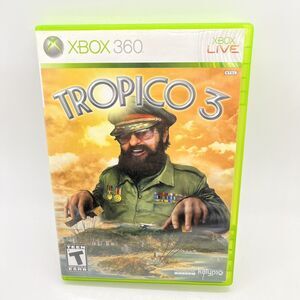 Tropico 3 Xbox 360 Complete in Box - Tested